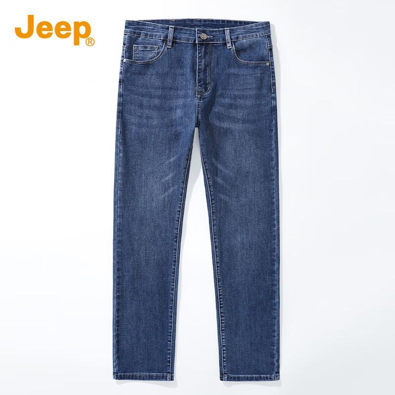 

Jeep Мужские джинсы прямого кроя в стиле business casual 40