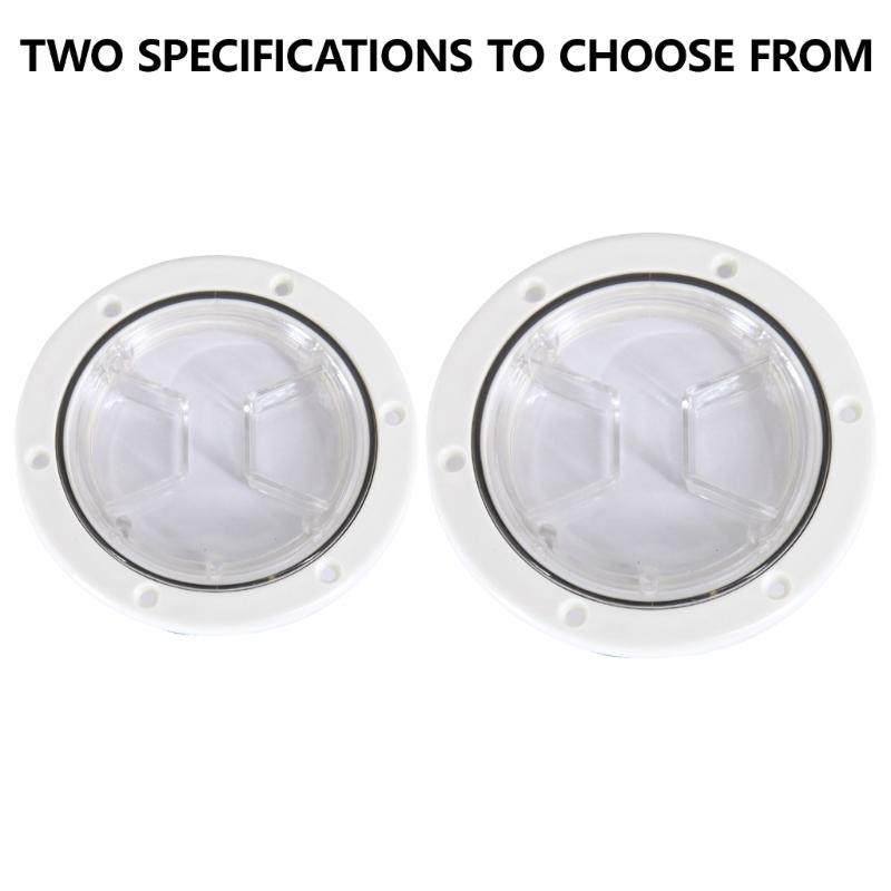 4"/6" Deck Lid Deck Cover for Yacht Marine Boat Screw Out Access Cover Round Inspection Cover