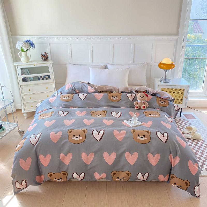 Cotton Printed Duvet Cover, Multi-color Duvet Cover, Soft Oversized Duvet Cover, Double Comfortable Single Duvet Cover