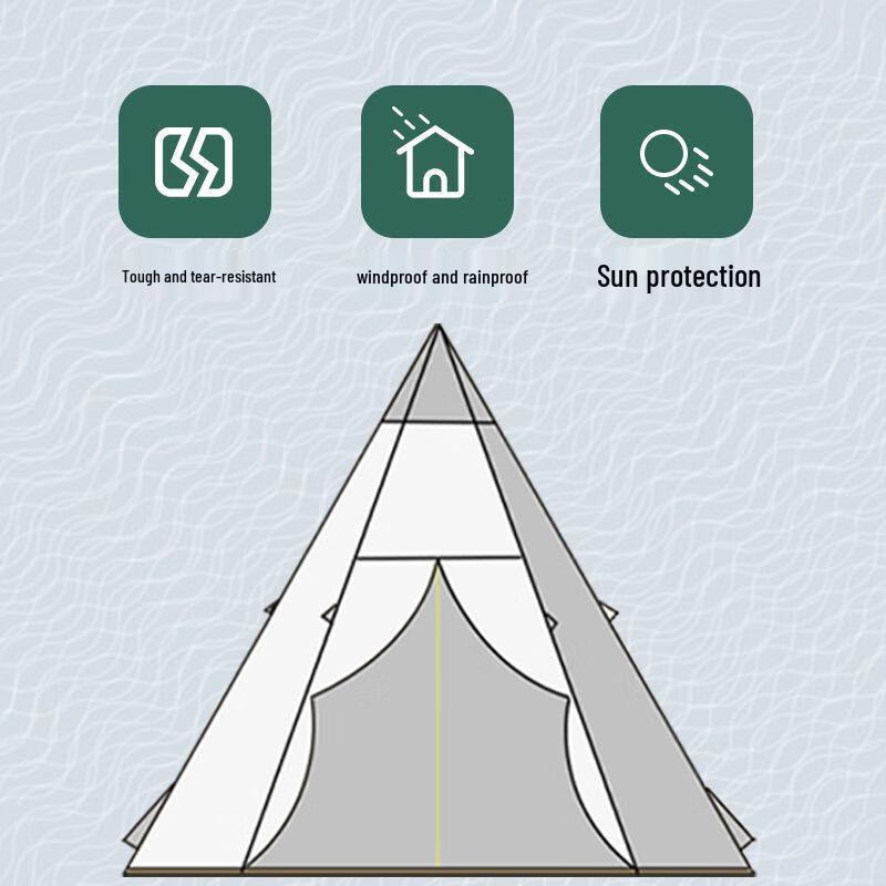 Bin Xun Teepee Style Outdoor Camping Tent