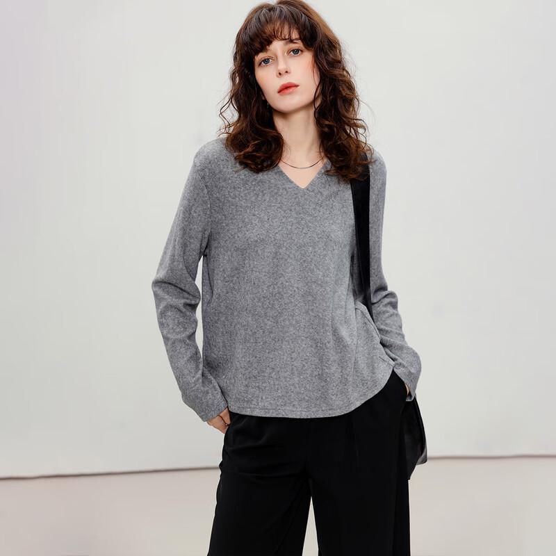 Women's V-Neck Long Sleeve T-Shirt