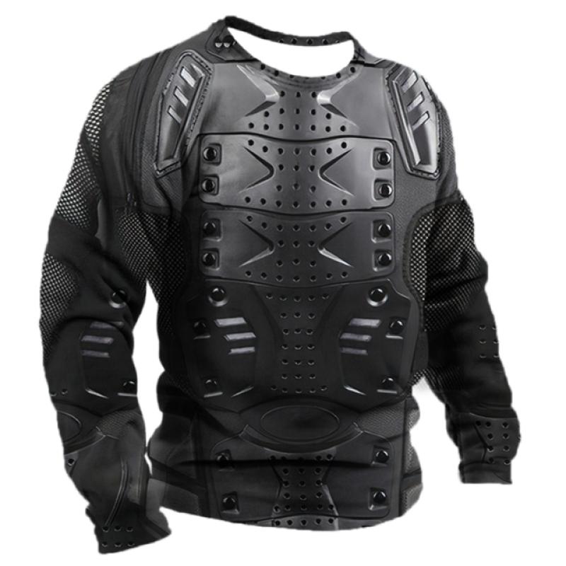 Mode Rüstung Druck männer Langarm T-shirts Frühling Herbst Nachahmung Baumwolle Sport Fitness Casual Kleidung Lose Tops Plus Größe