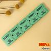 100Pcs For Classroom Raffle Tickets Drink Events Lottery Roll Durable Celebration Event Tickets