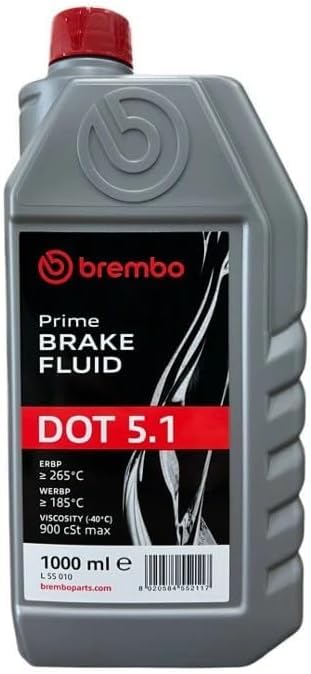 Brembo DOT 5.1 класс 5.1 Prime Тормозная жидкость L55010 1л