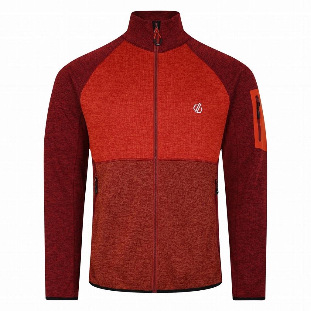 Куртка Dare2b Herren Torrek Mountain Fleece (DMA720) Rot (DMA720-ZSJ)