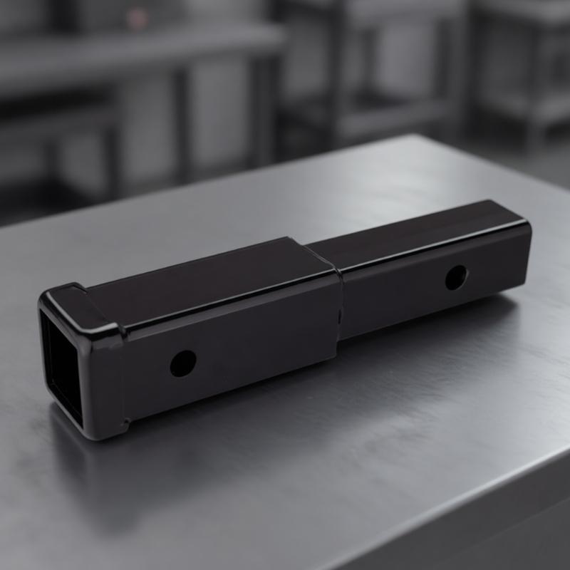 8 Inch Trailer Coupler Extension Bar For Added Clearance With 2 Inch Socket Fits Category III Strong Carbon Steel Construction