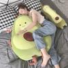 Cute Avocado plush toy Cartoon Smile  Avocado Sleeping pillow Cushion Stuffed plant soft doll fruit pillow baby toy gift for her
