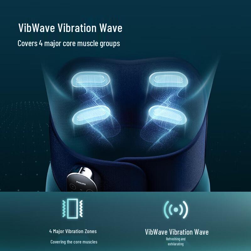 Philips Wireless Hot & Cold Vibration Lumbar Massager