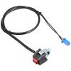 Kijima Starter Switch ON/OFF Push Type 2 Pole 2P Blue Coupler Universal 304-612