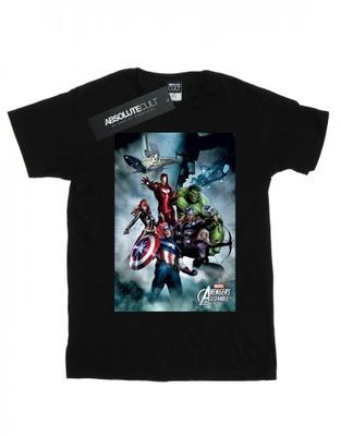 Camiseta masculina de montagem da equipe dos Vingadores