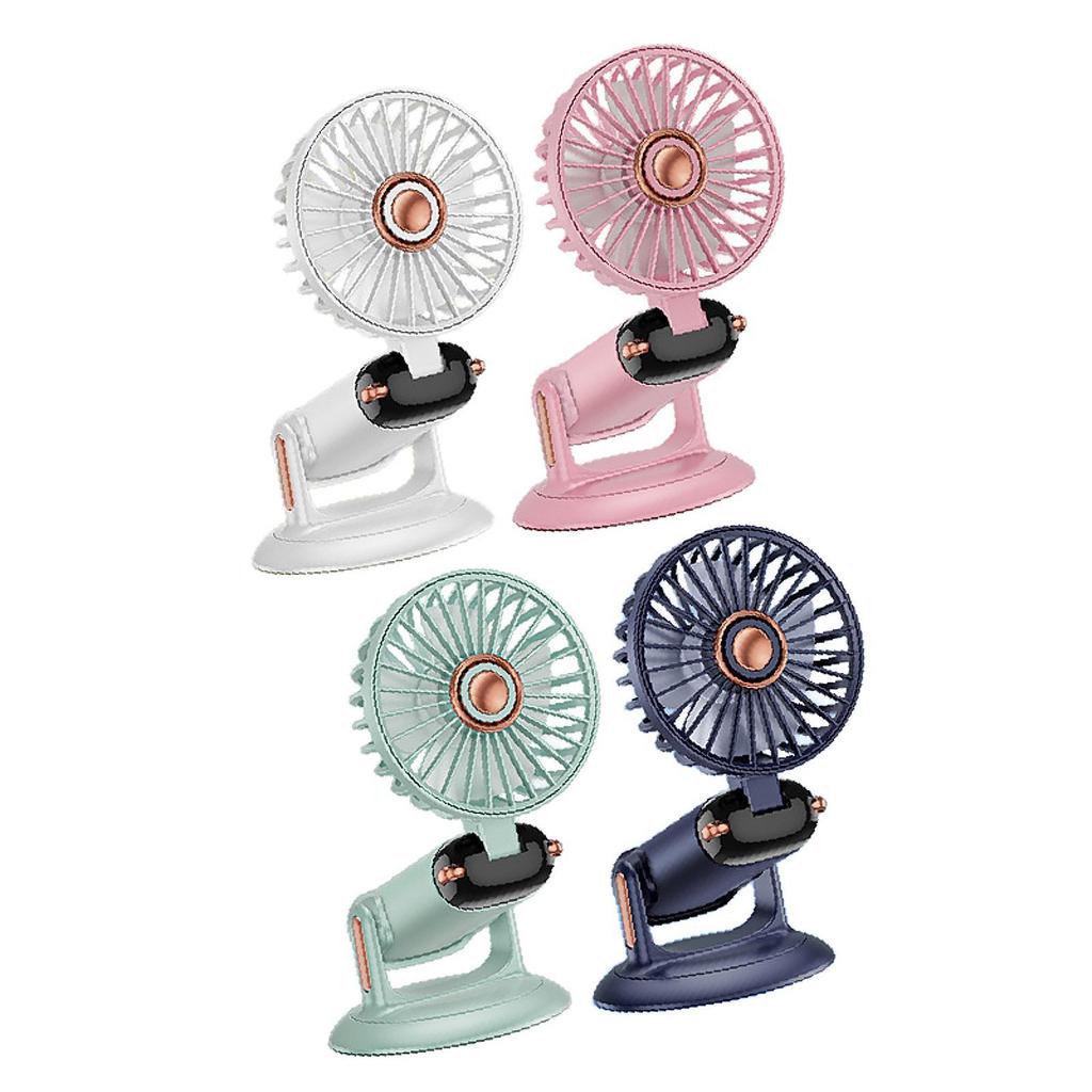 Desk Fan Powerful Digital Display Air Circulators Fan Desktop Cooling Fan Handheld Fan Quiet for Office Bedroom Home Outdoor Car