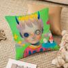 H-Hikari Shimoda IllustrationS Pillow Case Anti-dustmite Invisible zipper Sofa Bed