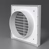 Square Diffuser Ducting Ventilation Cover with Screen Mesh Air Vent Cover for Bathroom Office Kitchen Ventilation