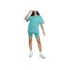 Nike Sportswear Classic Solid Color Logo High-Waisted Motorcycle Sports Shorts Women shorts Dusty-Cactus DV7797-345