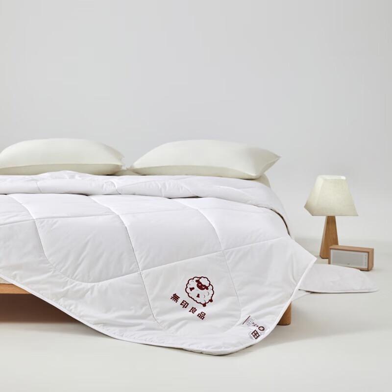 Muji Pure Cotton & Wool Blend Quilt