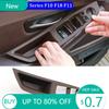 New Car Door Handle Panel Protector Pull Trim Cover For BMW 2011-2017 5 Series F10 F18 F11 Auto Interior Door Handles Stick