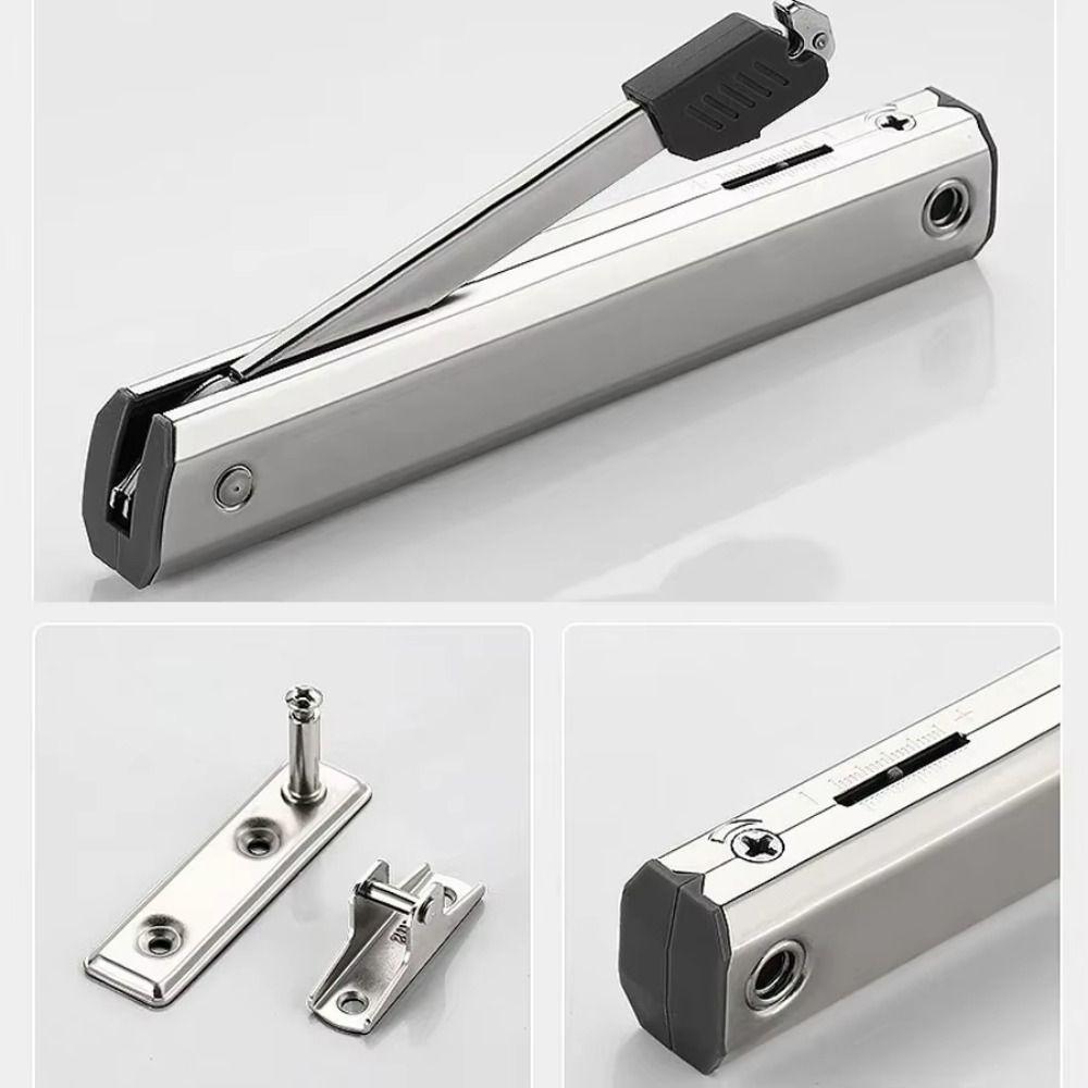 Buffering Hydraulic Cabinet Hinge Heavy Duty Lift Up Door Hardware Cabinet Flap Door