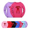 Kids Boys Girls Singer Dancer Super Star Print Long Sleeves T-Shirt