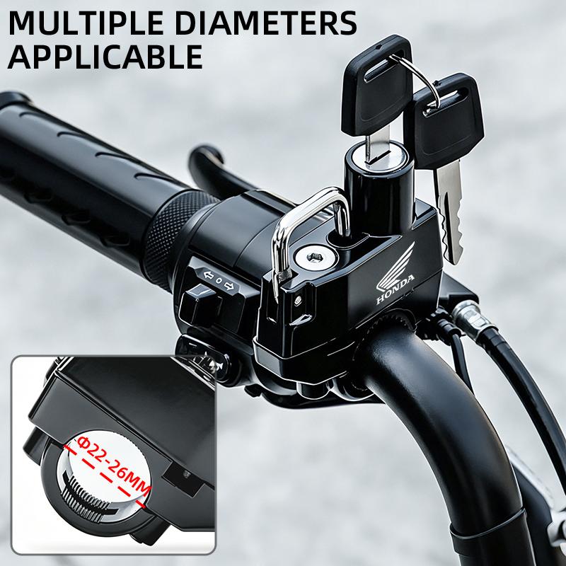 AAAKG1 For Honda CB CB400 CB650F CBF Africa Twin CRF1100L CRF 1100 Motorcycle Supplies Helmet Lock Anti-theft Locker