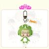 BTS 2025 FESTA Animal Costume Cartoon Acrylic Keychain, Bangtan Boys Cute Cartoon Keyring with Member Name Tag, Kpop ARMY Fans Bag Charm