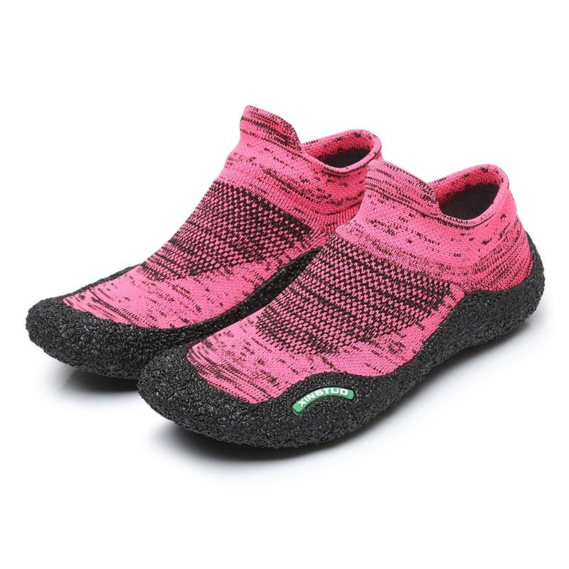 Scarpe da Acqua Unisex a Piedi Nudi, Calzini Aqua Antiscivolo Asciugatura Rapida, Scarpe Traspiranti da Guado Per Spiaggia, Escursionismo, Nuoto, Trekking Fluviale