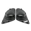 2x Front Fog Light Cover Black For 2011-2018 Dodge Journey 68088686AA 68088686AB