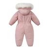 -30C Vestiti invernali per bambini Addensare tute calde per bambina Ragazzo Giacche con cappuccio Tute da sci impermeabili Cappotti per bambini Capispalla
