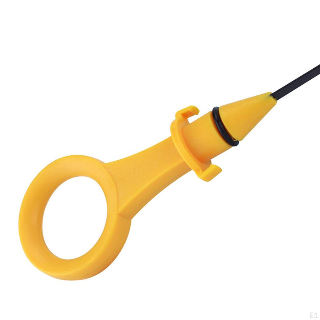 Engine Oil Level Indicator Dipstick Automotive Replacement 06J115611F with Yellow Handle for A4L