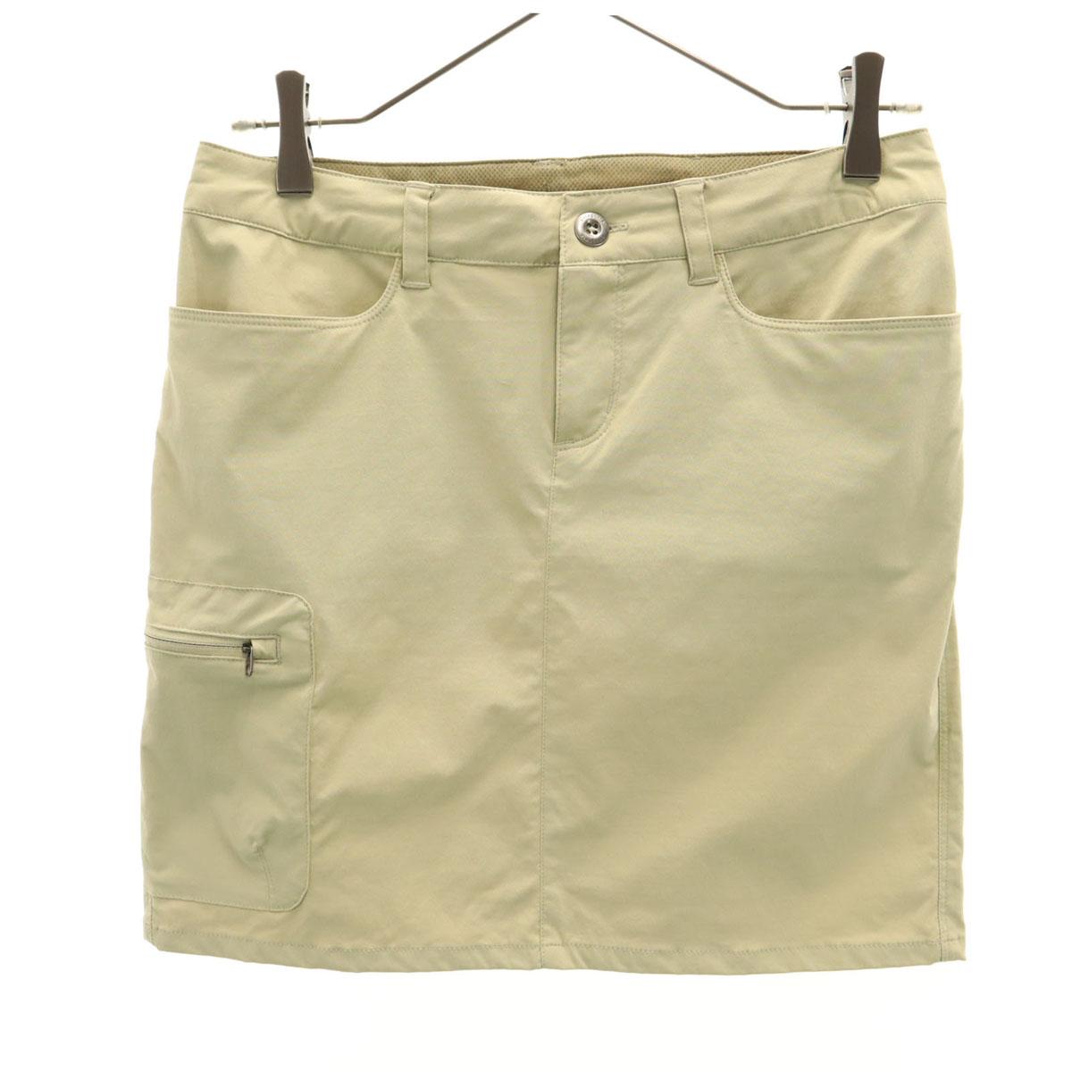 

patagonia Mini length Tight Skirt beige Outdoor 58315SP15 Women Used