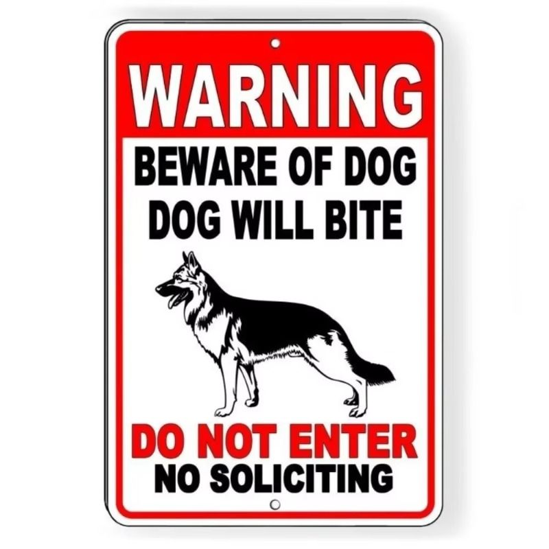 Decorative Metal Wall Art Sign 20x30cm