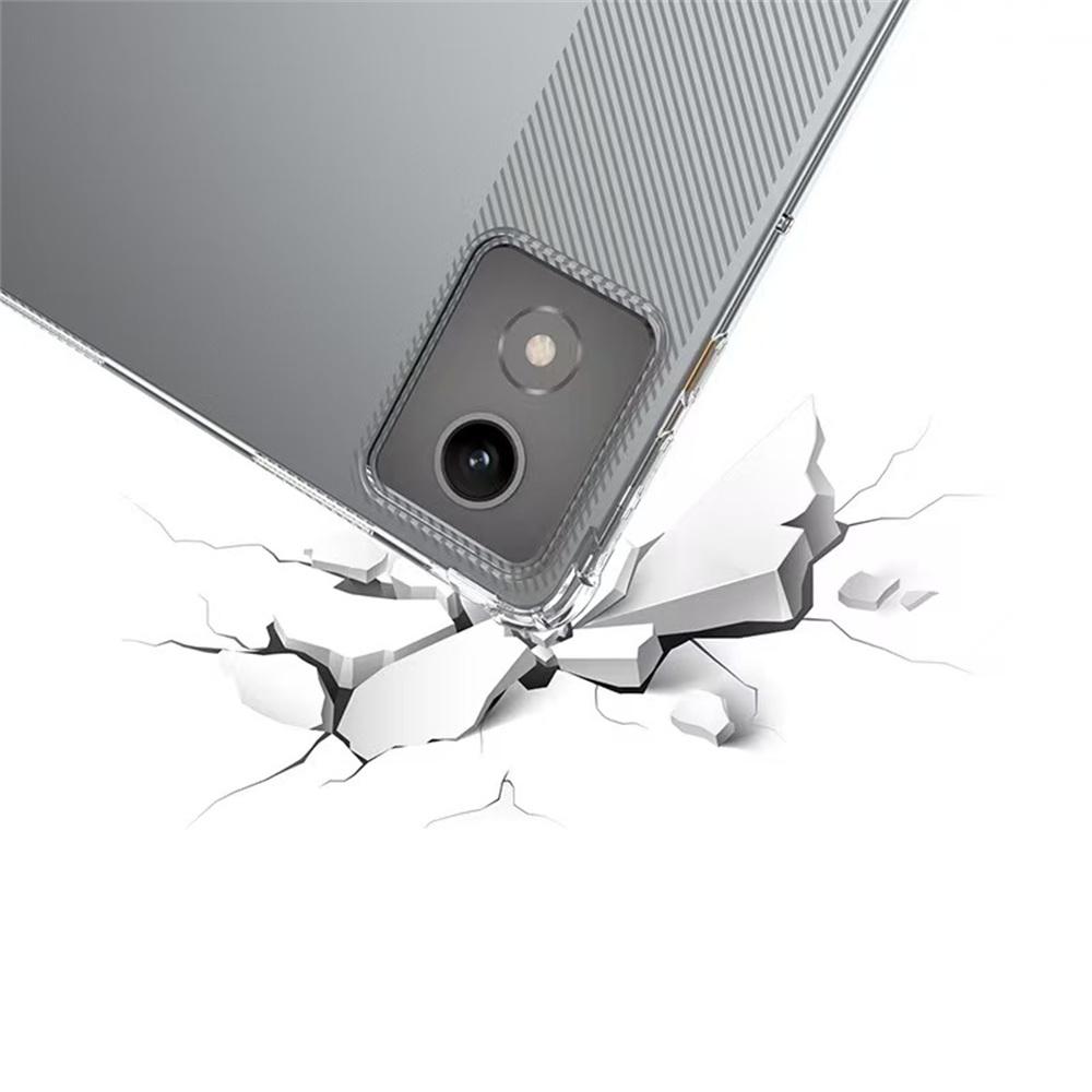 Für Lenovo Tab K11 Plus Hülle Vier Ecken Stoßfest Transparent Tablet TPU Hülle