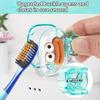 5/10Pcs Travel Toothbrush Head Covers Toothbrush Protector Cap Brush Pod Case Protective Portable Plastic Clip For Travel