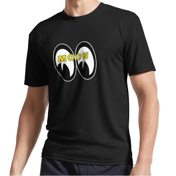 New JDM MOON EYES Active Logo T-Shirt Funny S to 5XL 3XL