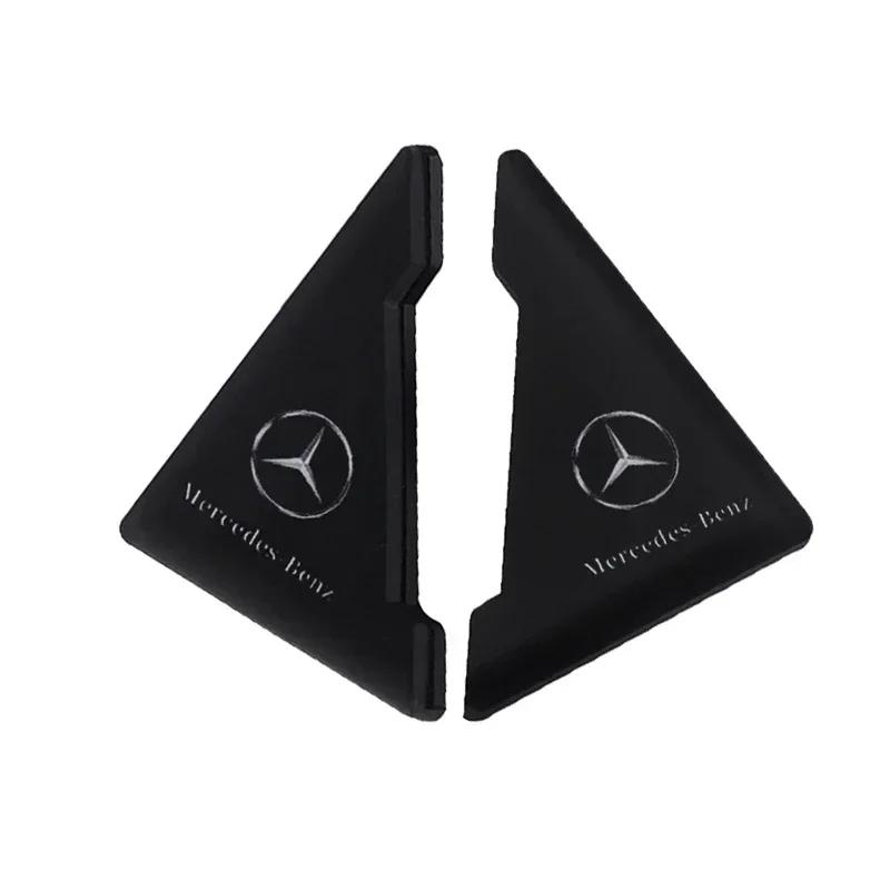 AABHZ1 2PCS for Mercedes Benz Car Door Edge Buffer Cover Anti-collision Sticker W176 W177 W204 W205 W210 W211 W212 W213 GLA GLK ML GL
