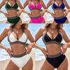 Neuer zweiteiliger Badeanzug Damen Taille schlank schnelltrocknend Sexy Bikini High-End Badeanzug Damen