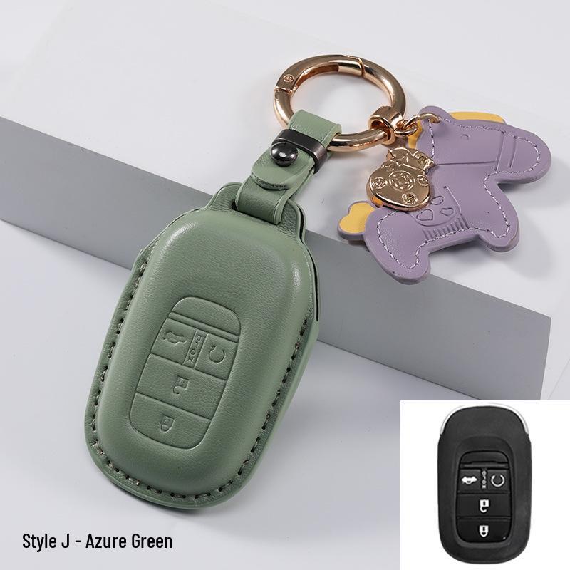 Honda Key Case for 25 Models: Civic, CR-V, Accord, Inspire, Fit, Odyssey - Cartoon Design for Men & Women