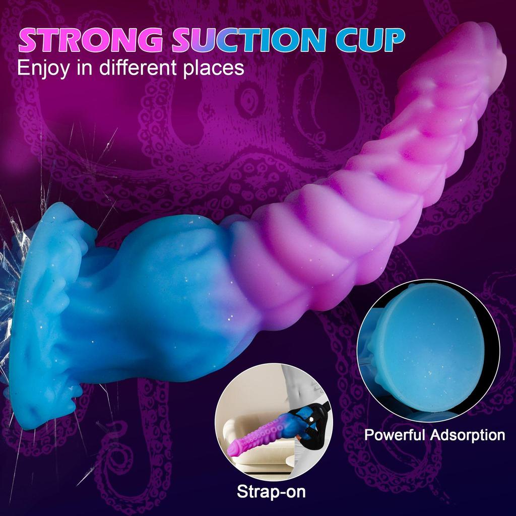 Cross-border Octopus Tentacle Silicone Anal Plug SM Toy