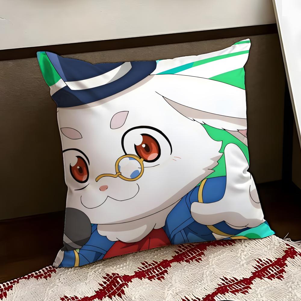 Anime SShangriLa Frontier Cushion Cover Reversible Soft Durable Pillow Cover Home  Car MultiScene Use for Daily Comfort