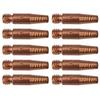 For MIG Welding MIG Welding Tips 11T Compatible Tips MIG Welding Gas Compatible Nozzle As The Picture Copper Alloy Material
