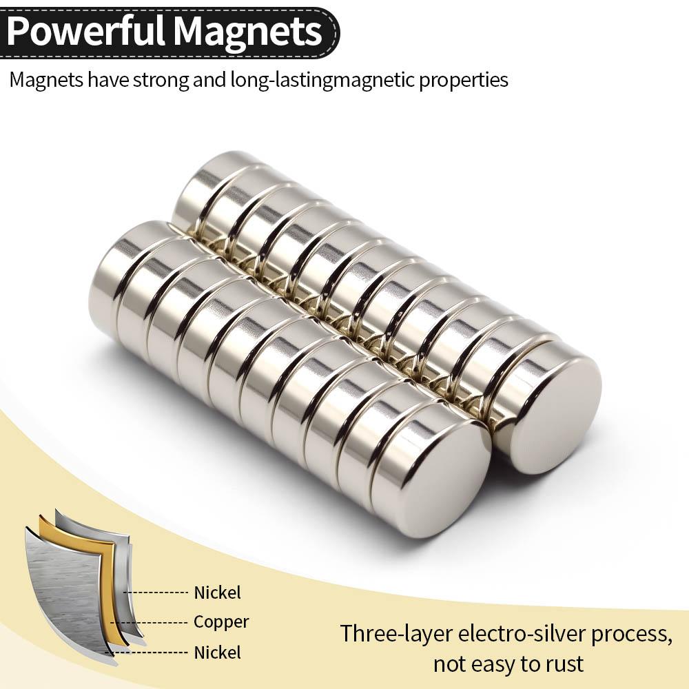 15x5mm Super Strong Neodymium Magnet N35 NdfeB Permanent Magnetic imanes Round Powerful Magnets Refrigerator Magnet