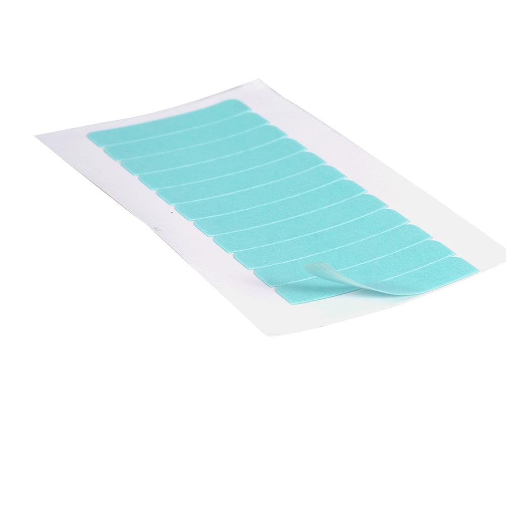 60Pcs/Set Skin Weft Hair Extension Adhesive Double Sided Super Tape Tab Beauty Tool