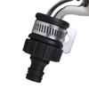 12mm-16mm Universal Wasserhahnadapter Kunststoff Schlauchanschluss Schnellkupplung Wasserhahn für Autowäsche Gartenbewässerung