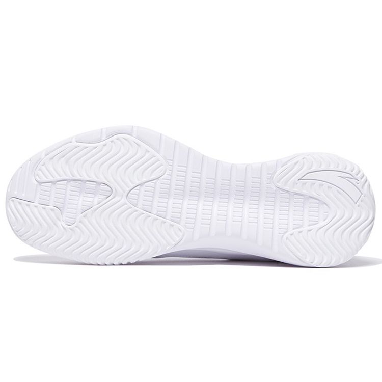 Anta Men High Top Basketball Shoes White Black 91731132-7