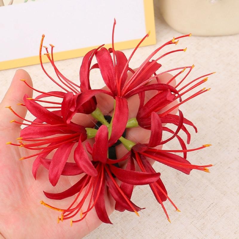 Women Bianan Flower Hairpin Hair Clip Girl Hair Access for Parties Side Clip Hairpins