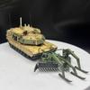 AM 1/72 Scale M1ABV Assault Breaching Vehicle M1150 Mine-Rescue Tank Heavy Engineer Combat Vehicle Simulation Resin Model