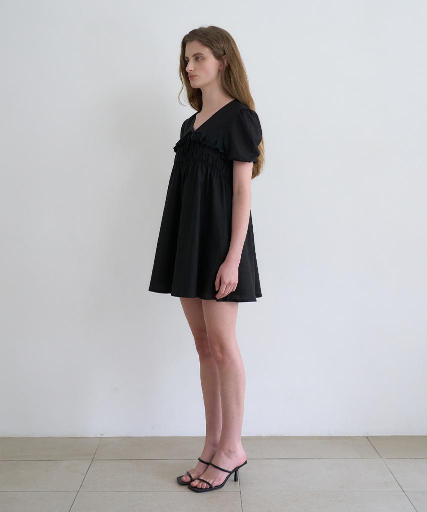Not Your Rose Blanche Dress (Black)