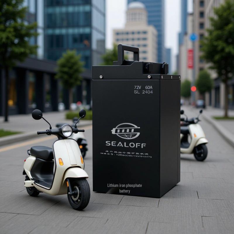 72V 60A Electric Vehicle Li-ion Battery, 260km Range, Rechargeable & Swappable LFP/Ternary.