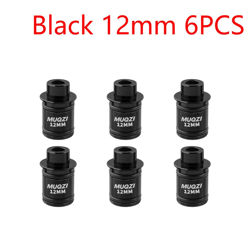 3-10PCS Aluminum Alloy Bike Hub Thru Axle Adapter Quick Release Stable Bike Hub Converter Bike Thru Axle Quick Release Adapter
