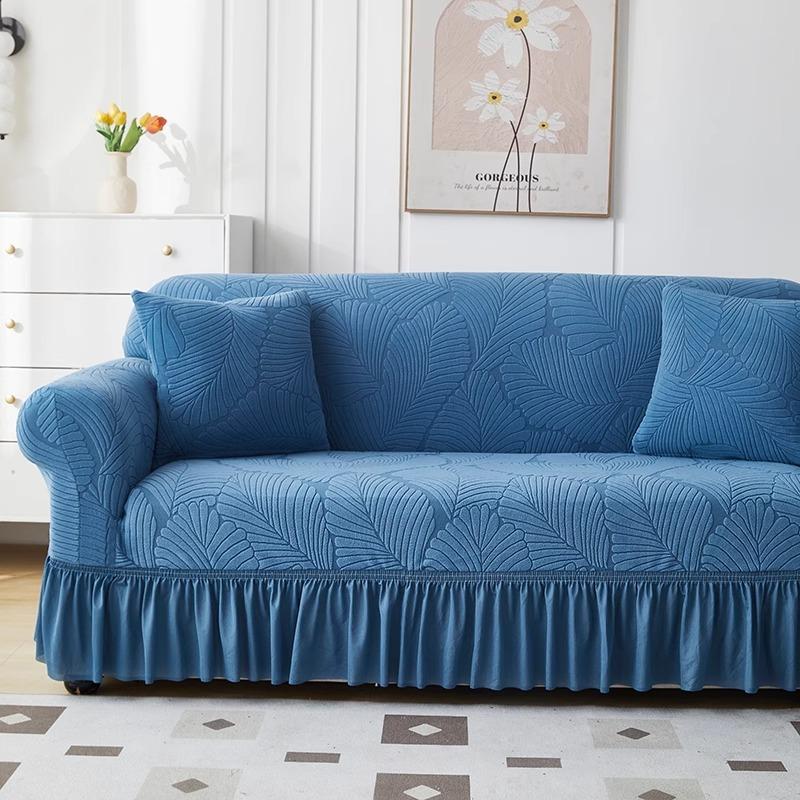 Skirt Sofa Cover New Anti Cat Claw All Inclusive Universal Cover All Seasons Dustproof Elastic Protective Cover