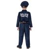 Yolrky Police Officer Cosplay Costume for Police Policeman Costume Kids, Halloween, Uniform, (XS)